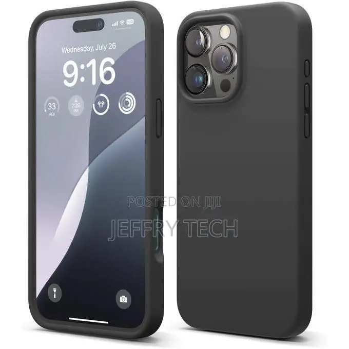 Apple iPhone 16, 16 Pro, 16 Pro Max Case, Premium Liquid Silicone Case
