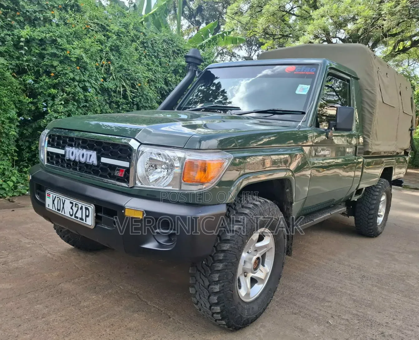 Toyota Land Cruiser 2017 Green