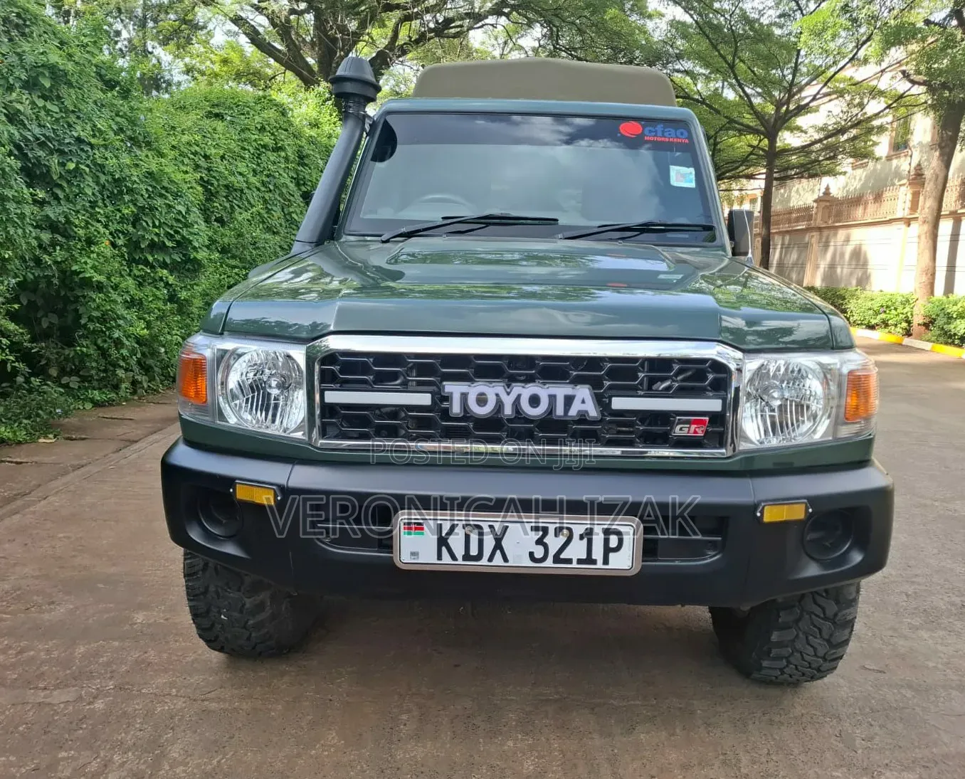 Toyota Land Cruiser 2017 Green