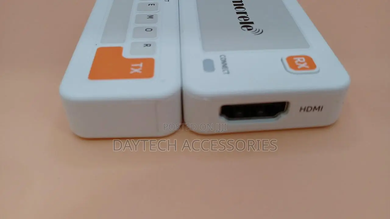 Lemorele Type C P400 Wireless Hdmi Transmitter and Receiver Kit - Whit