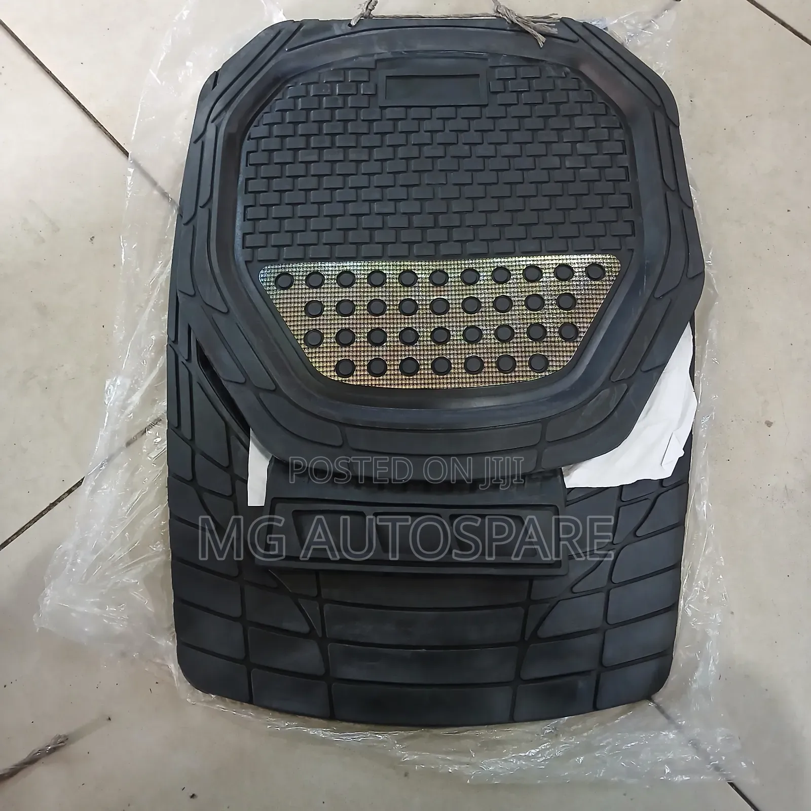 Car Floor Mart-5 Piece Universal Black Car Floor Mart