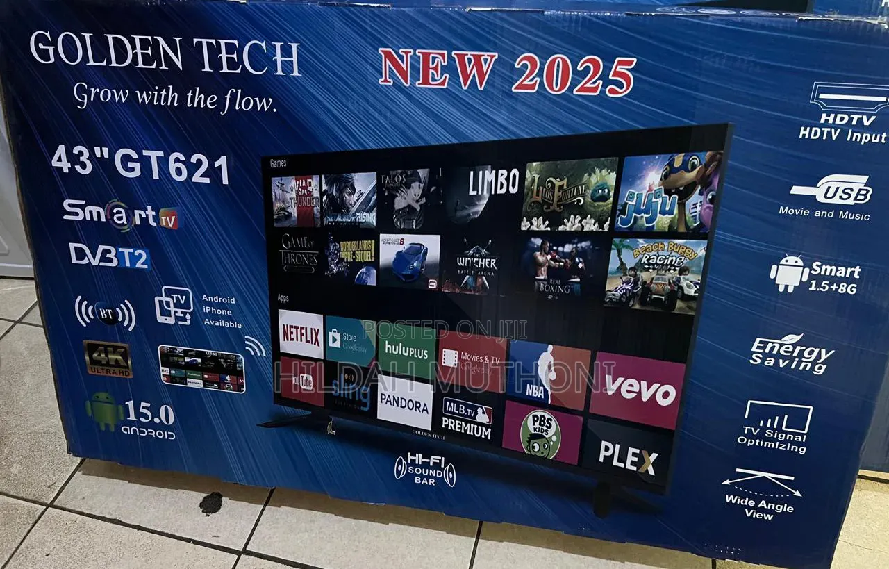 Goldentech 43” Smart Android Tv