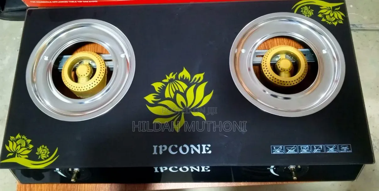 Ipcone Glass 2 Burner Modern Cooker