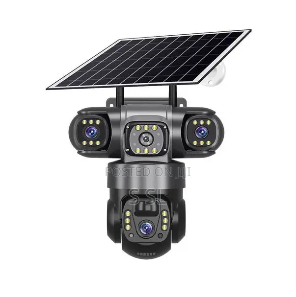 Triple Lens 4g Solar PTZ Camera
