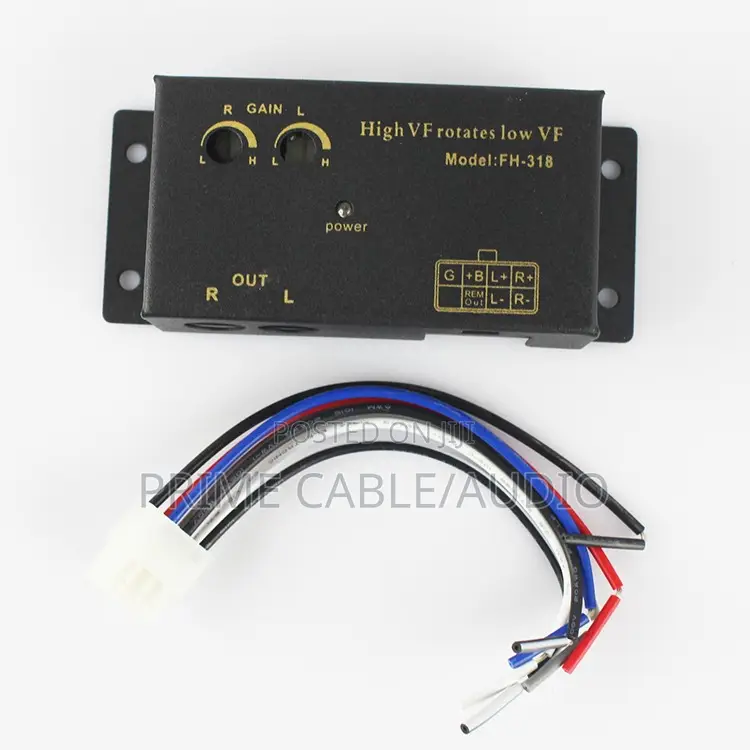 12v 4 Channel Audio Impedance Converter High to Low Fh-318