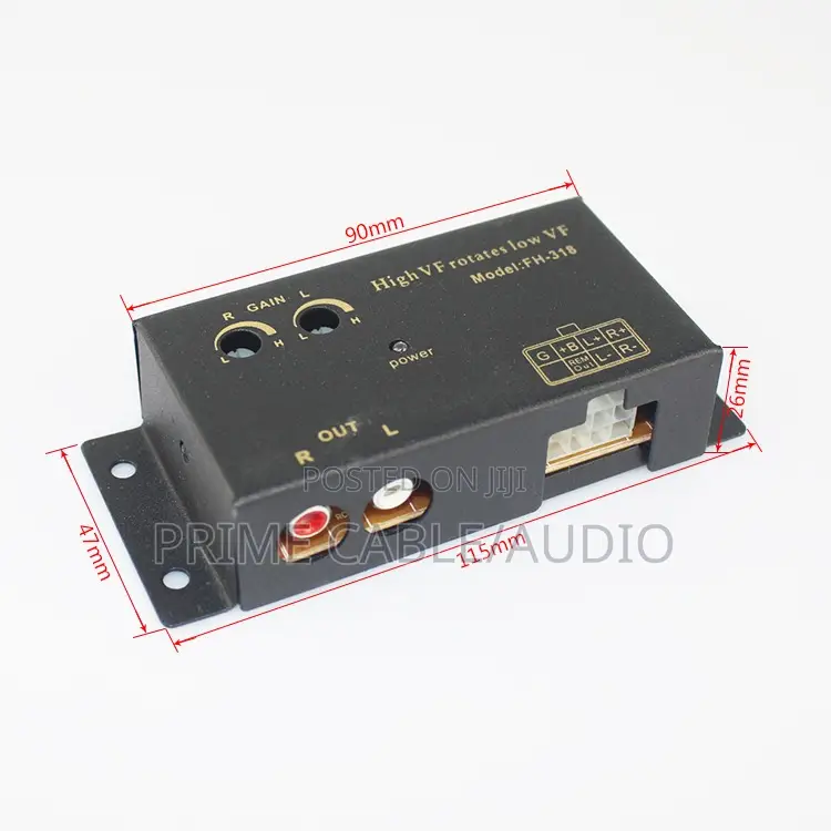 12v 4 Channel Audio Impedance Converter High to Low Fh-318