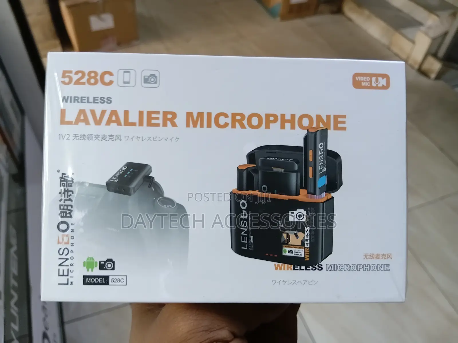 Lensgo Wireless Microphone 528c(Type C + Lightning)