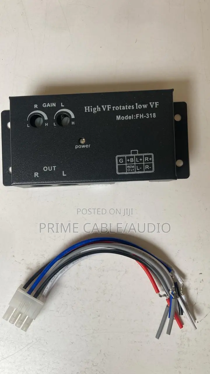 12v 4 Channel Audio Impedance Converter High to Low Fh-318