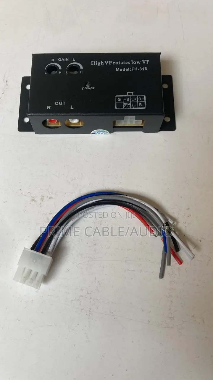 12v 4 Channel Audio Impedance Converter High to Low Fh-318