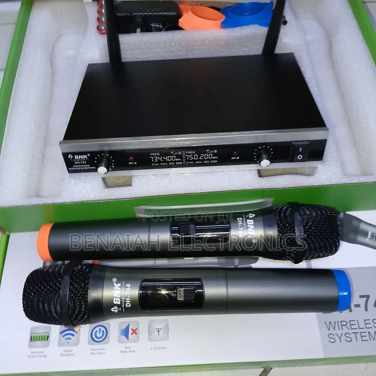 Wireless Bnk Microphone 744 With Powerful Signal Recognition
