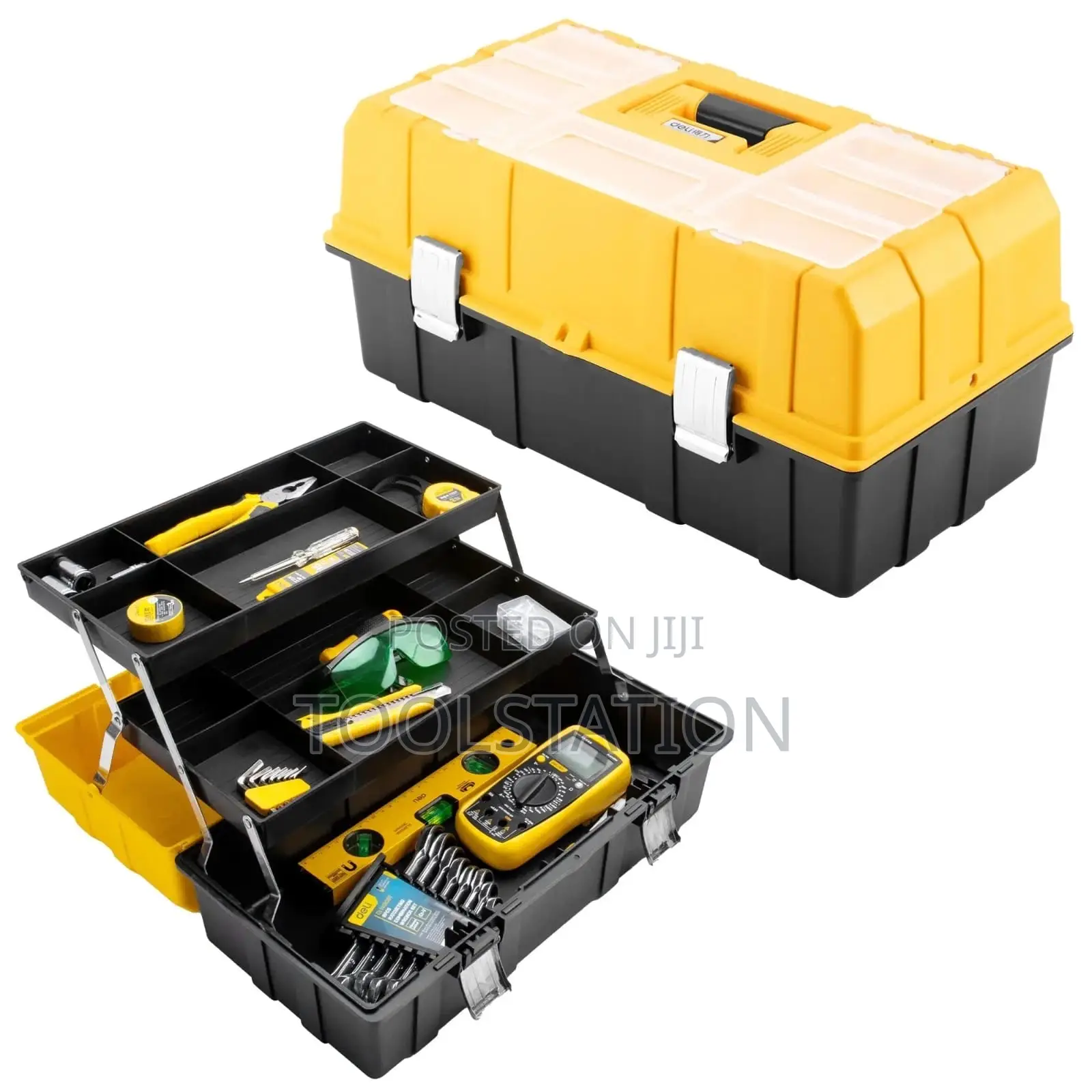 Tool Box Size: 21inch Three Layer Stacking H/ Duty Dl432021