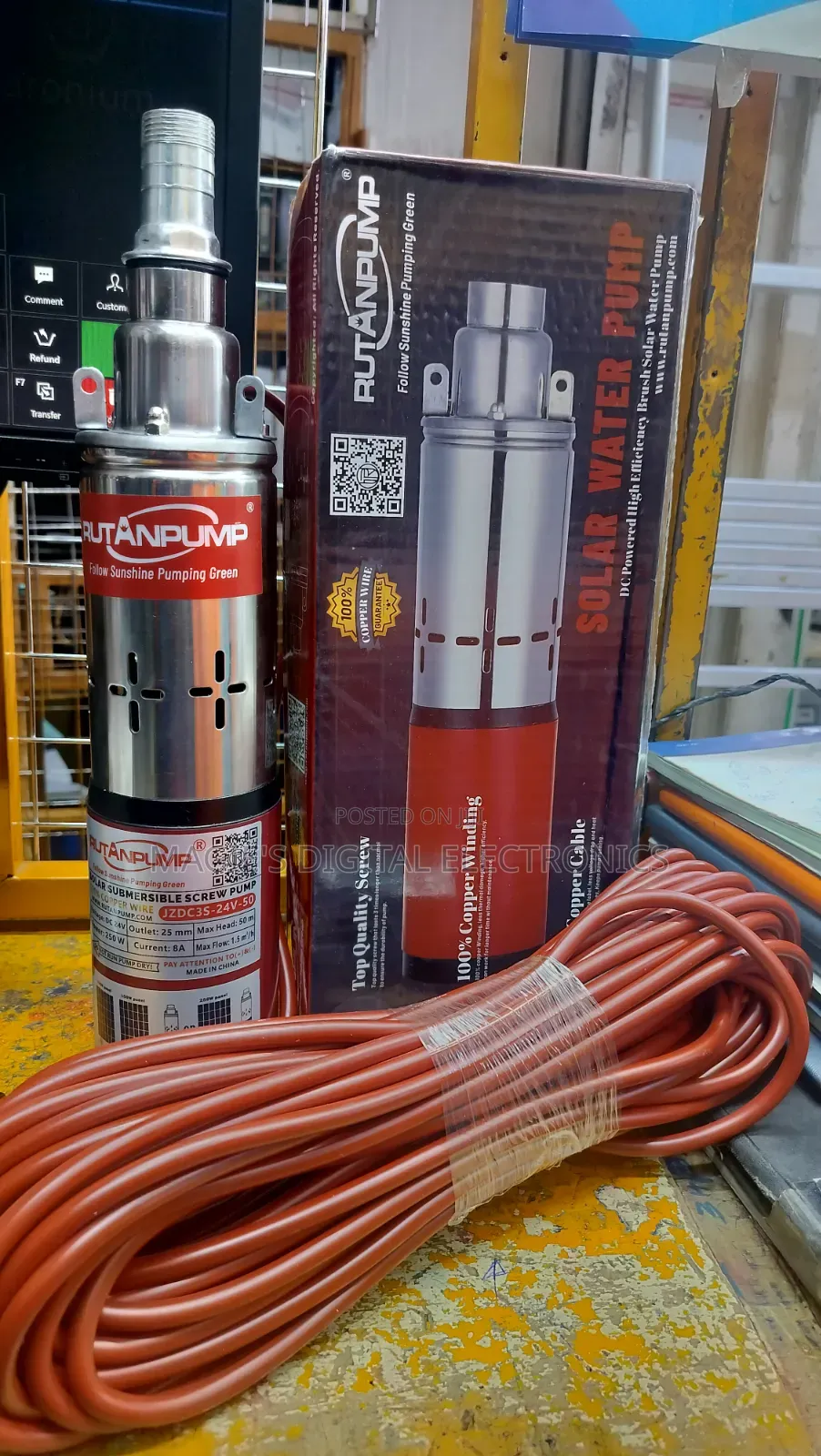 Rutan Solar Pump 50m