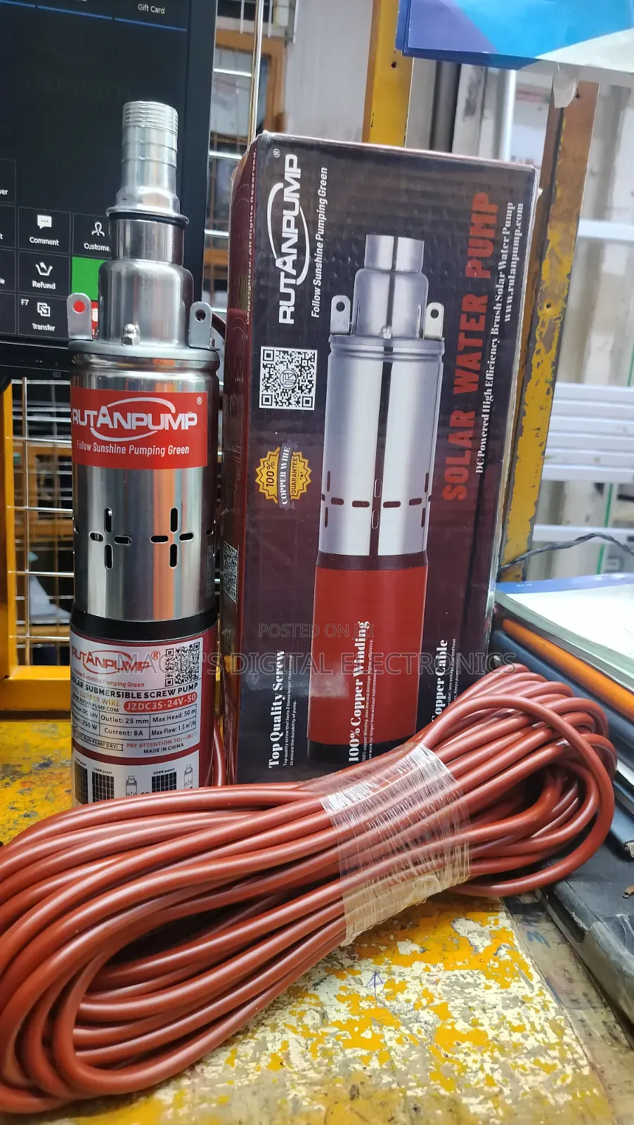 Rutan Solar Pump 50m