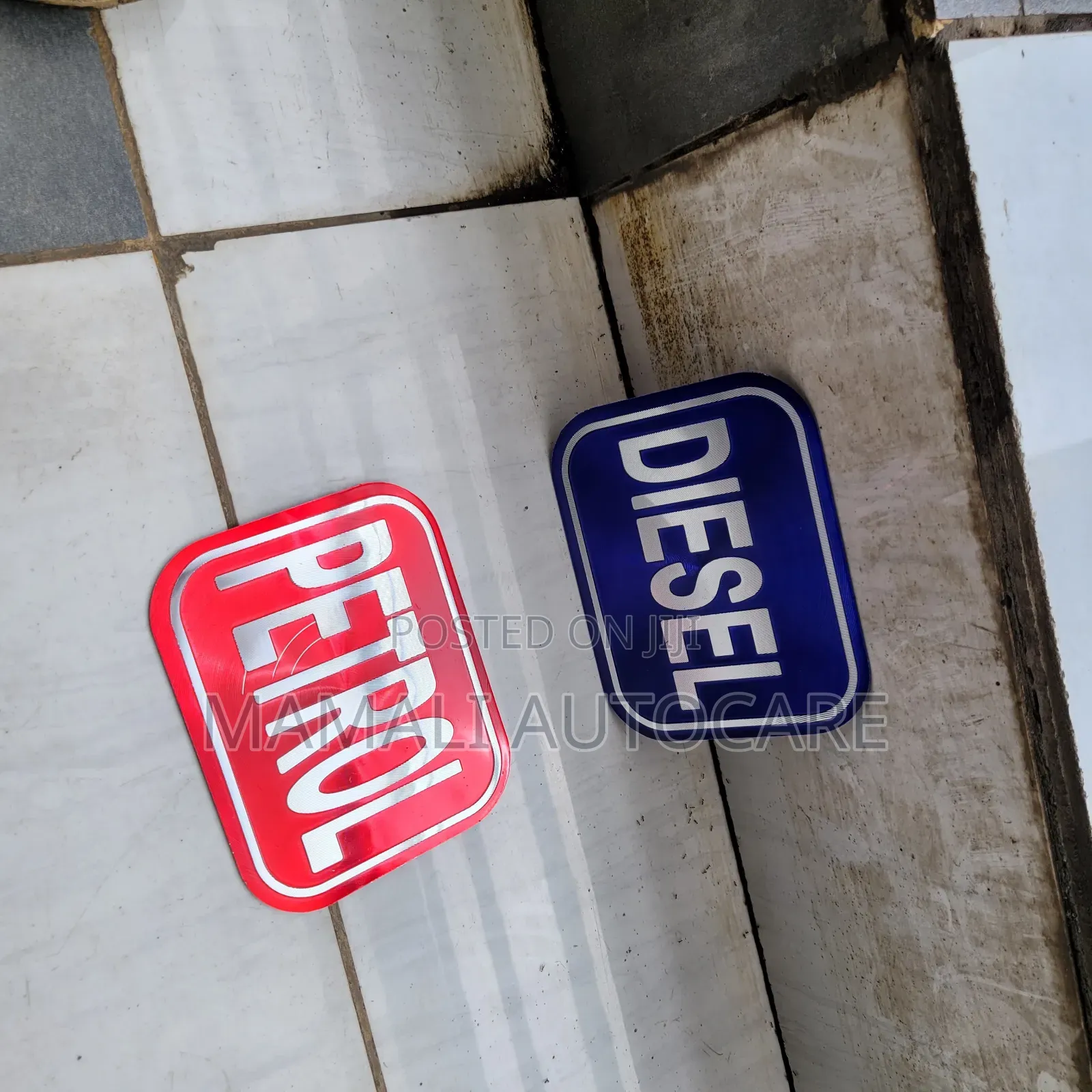 Universal Car Fuel Type Stickers( Petrol/Diesel)