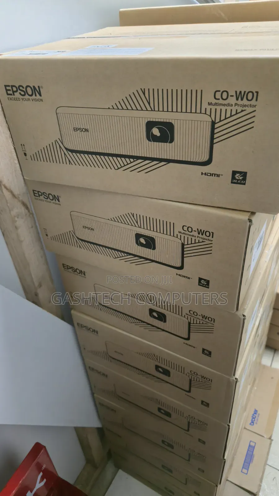 Epson Co-W01 3000 Lumen Wxga 3lcd Projector