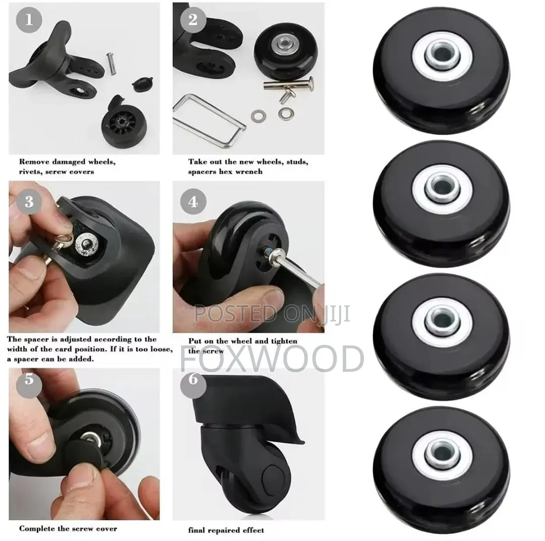 Luggage Suitcase Wheel Replacement Repair Kit
