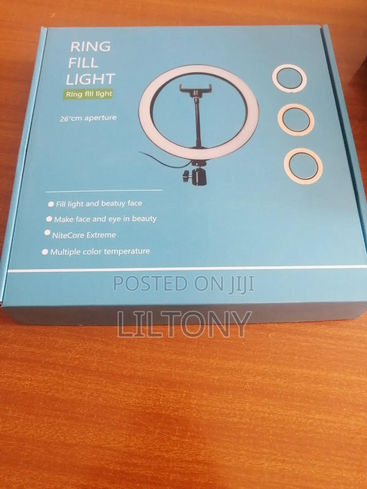 10inch Ring Fill Light With Tripod
