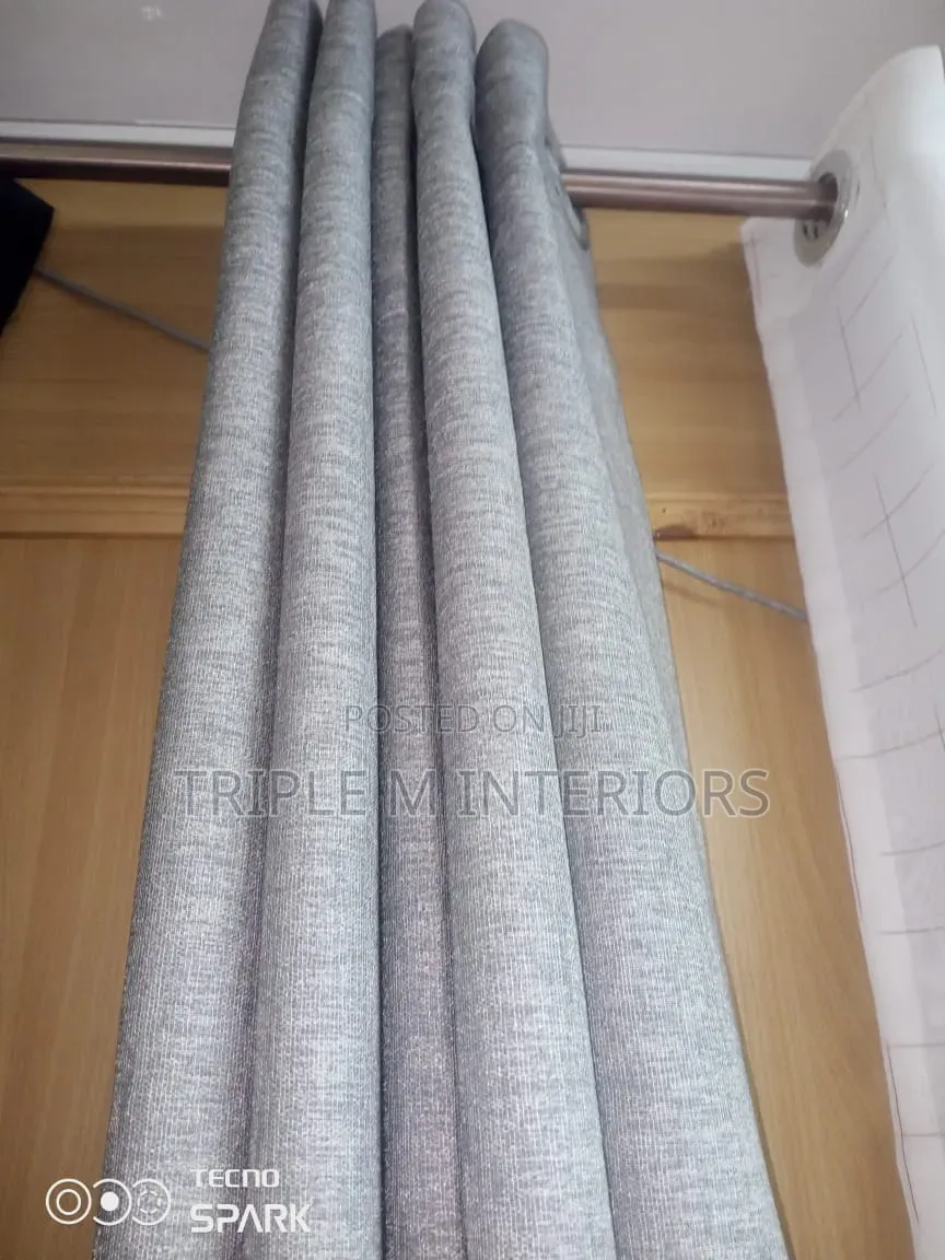 Grey Gunia Curtains