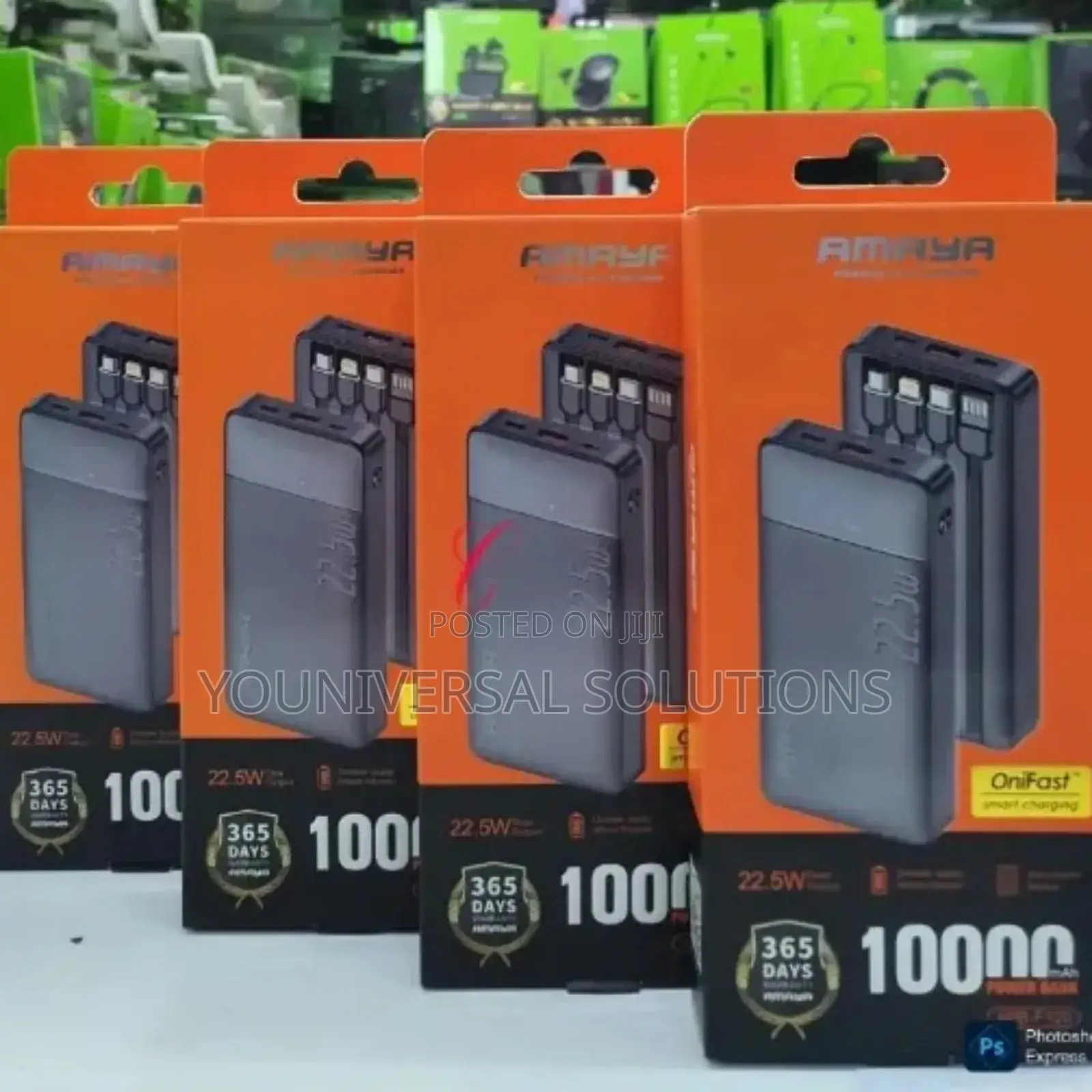 Amaya Apb-F129 *10,000mah 22.5w* Power Bank