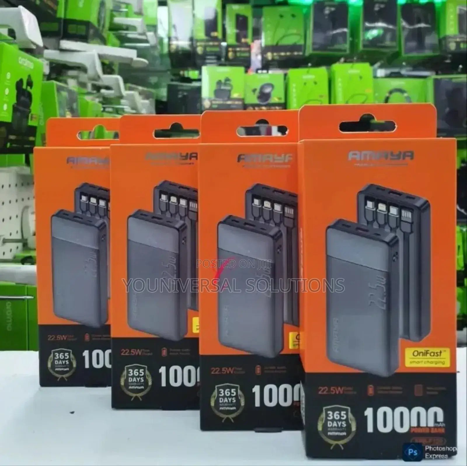 Amaya Apb-F129 *10,000mah 22.5w* Power Bank