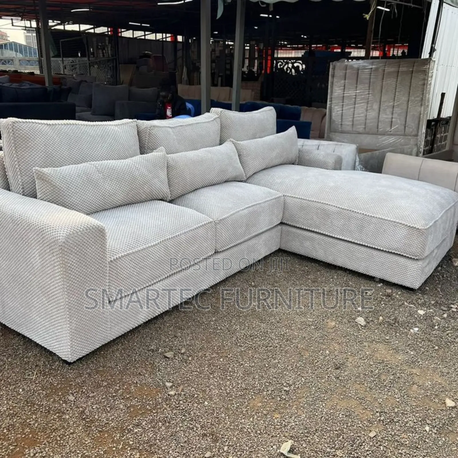 6 Seater Cloud Haven L-Shaped Lounge