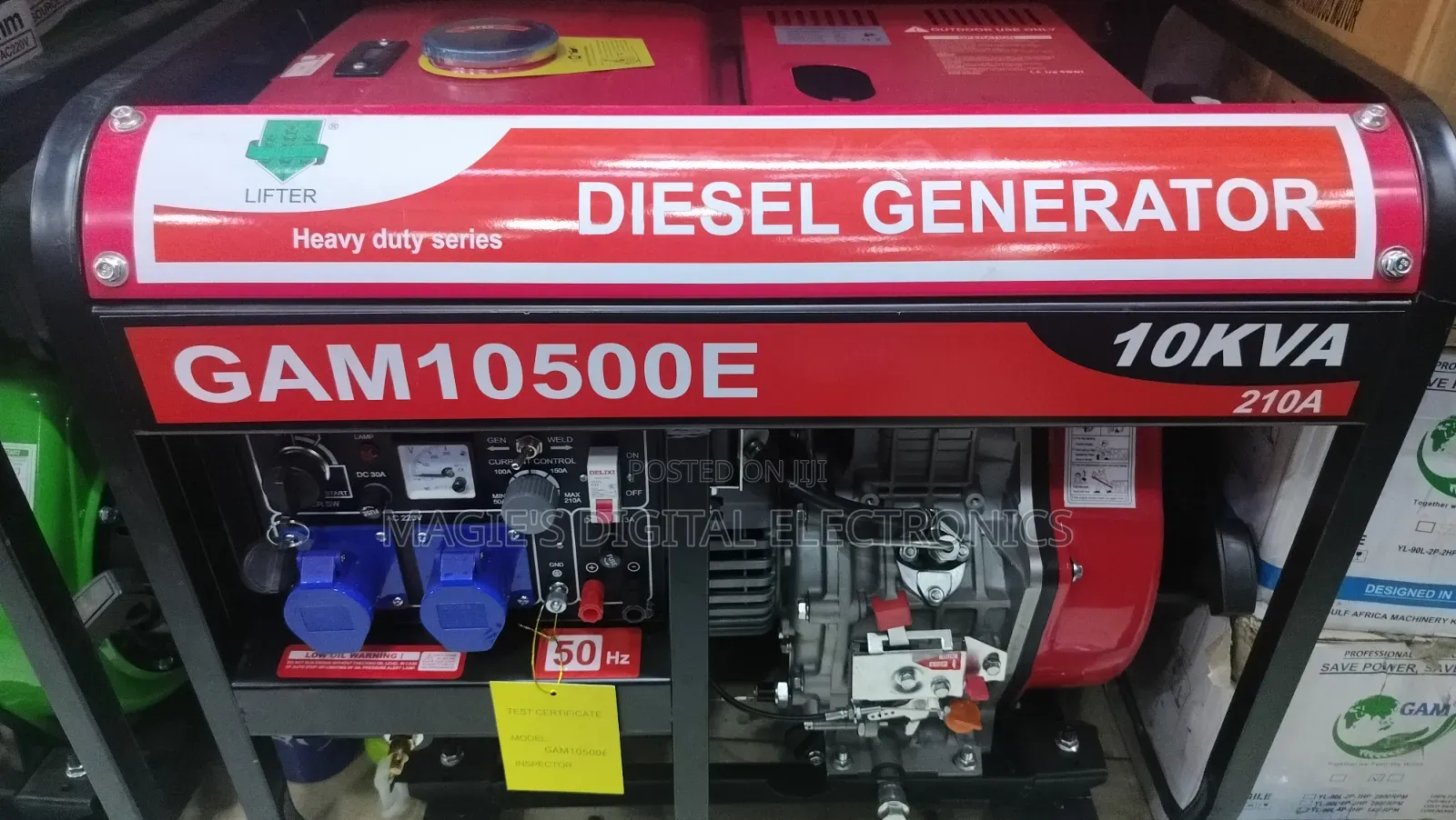 Gam Diesel Welding Generator 10kva