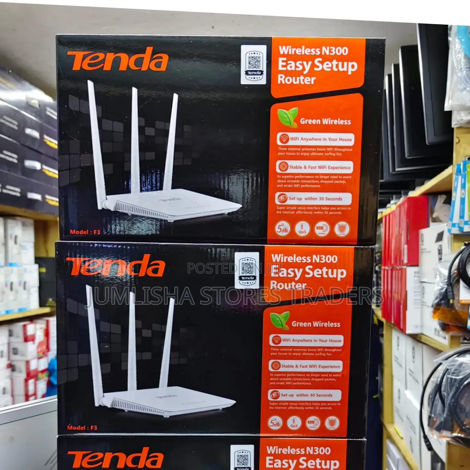 Tenda F3 300mbps Wifi Router