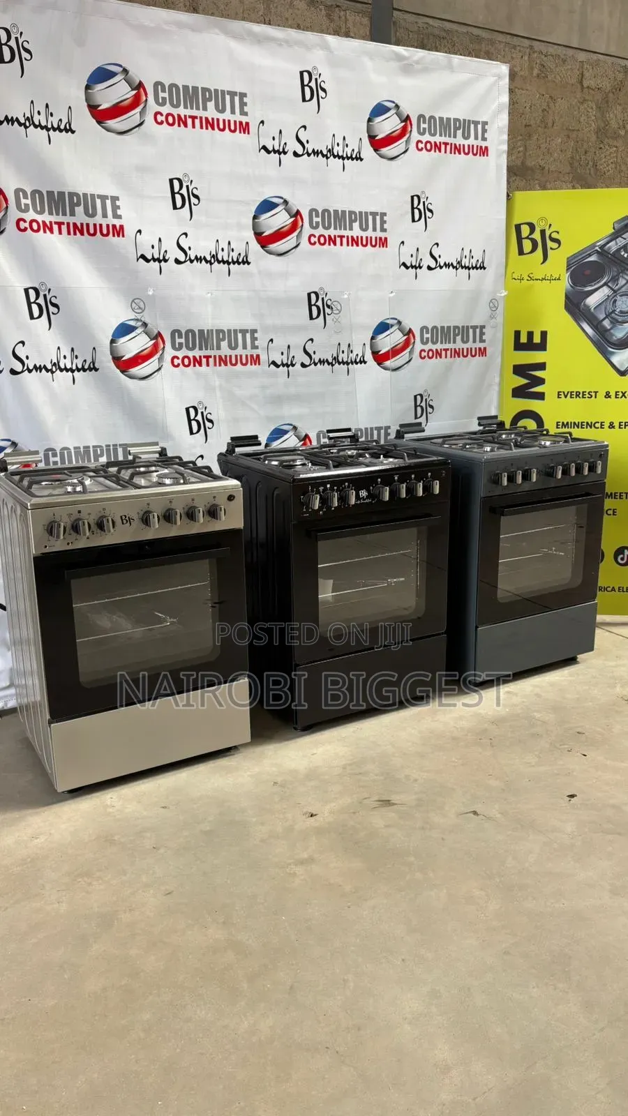 BJS Elite Series 3gas+Electric 60×60 Cooker