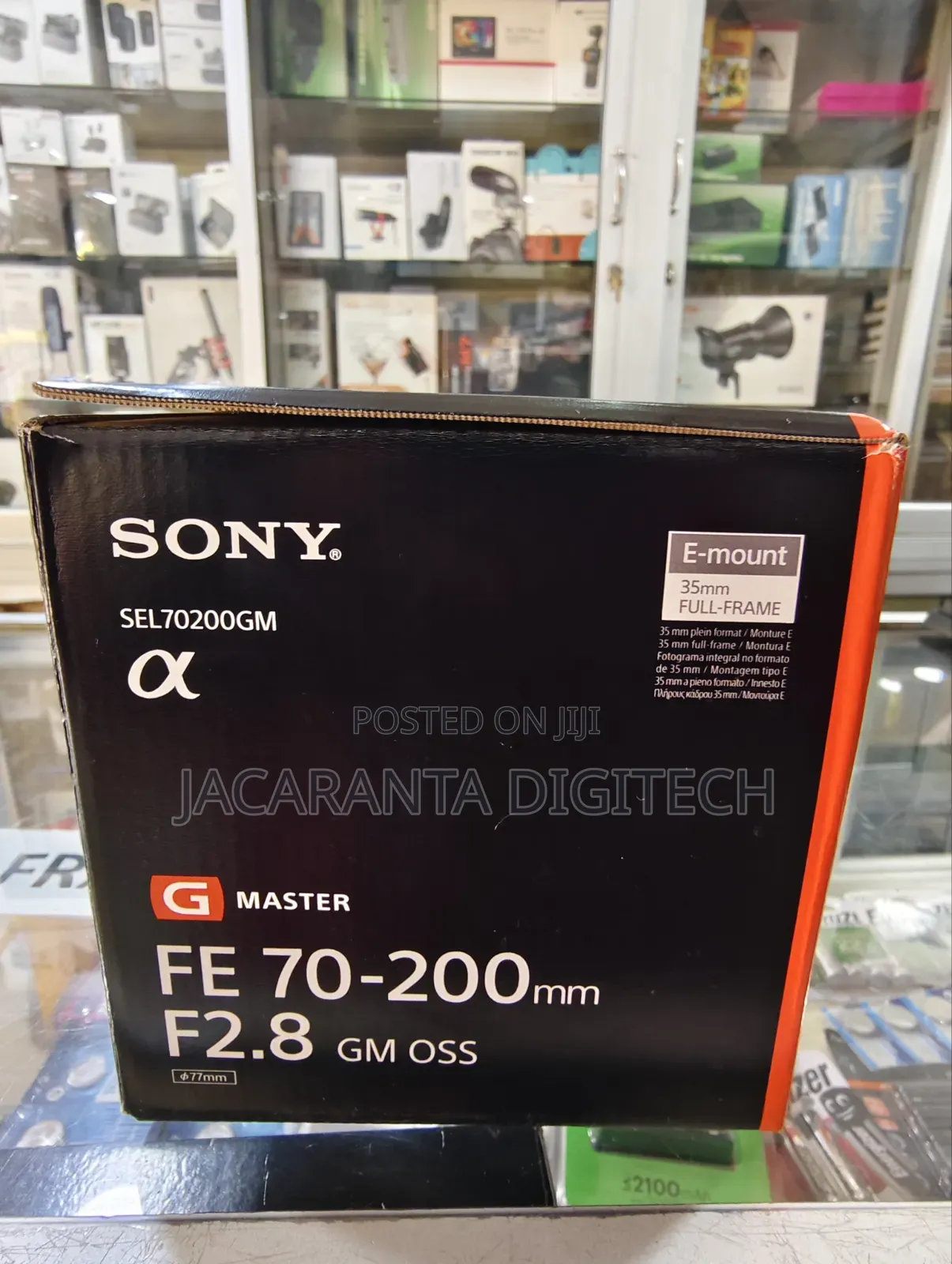 Sony Fe 70-200mm F/2.8 Gm Oss Lens