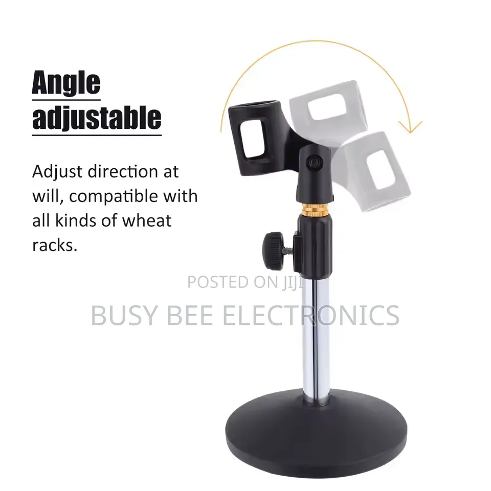 Portable Microphone Stand Professional Pedestal Feet