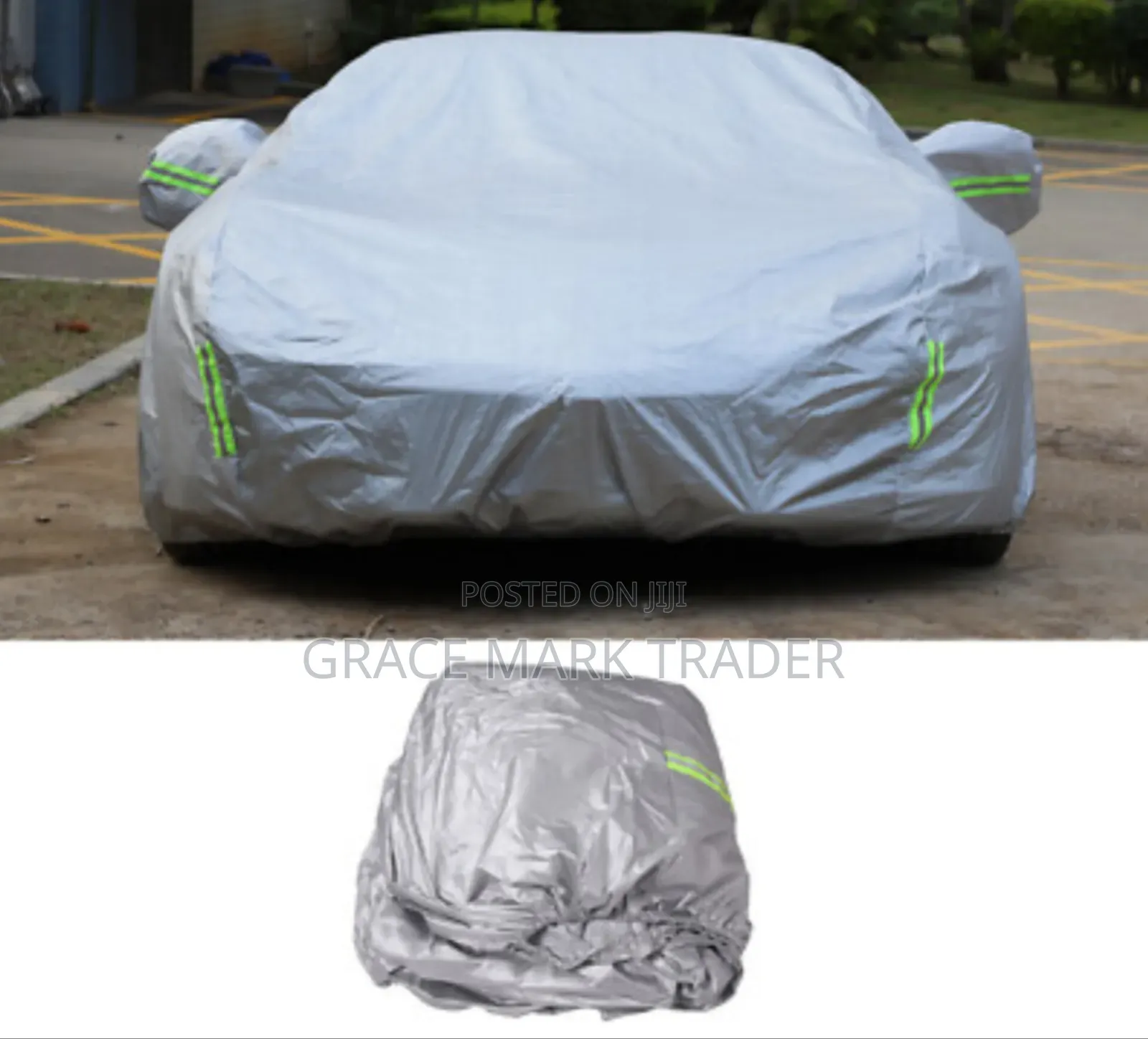 Outdoor Universal Grey Car Cover