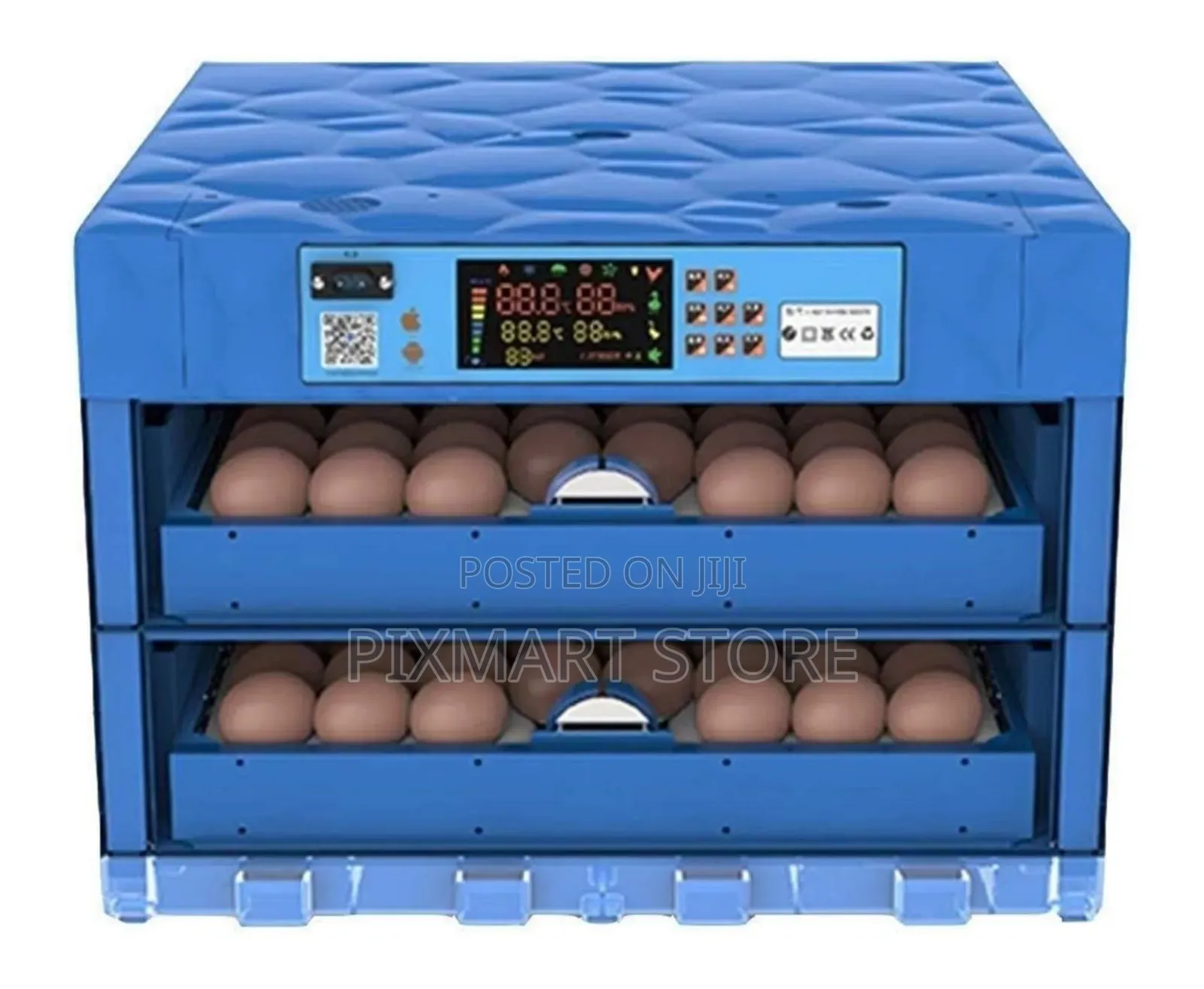 Digital 128 Eggs Incubator With Turning Humidity Control