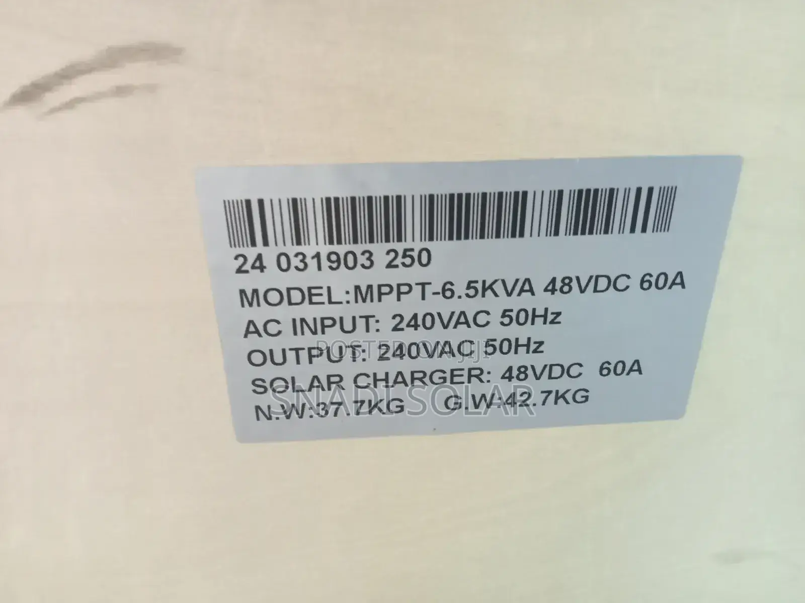 5kw 6.5kva Snadi Low Frequency Inverter