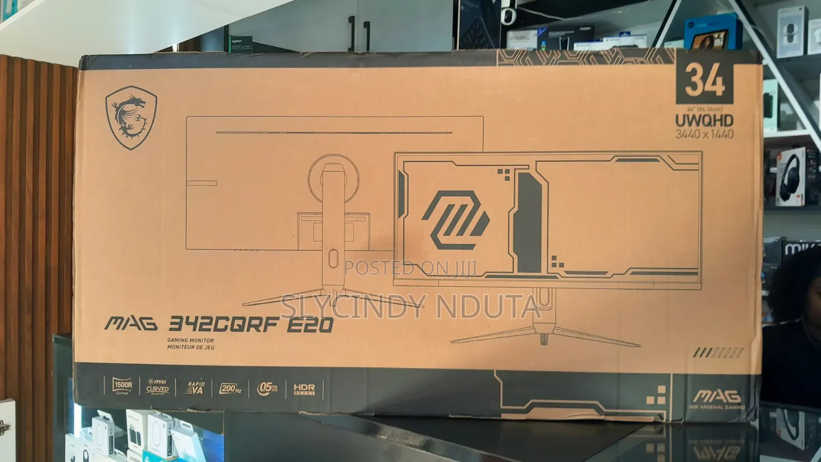 Msi Gaming Monitor 34 Inch Uwqhd