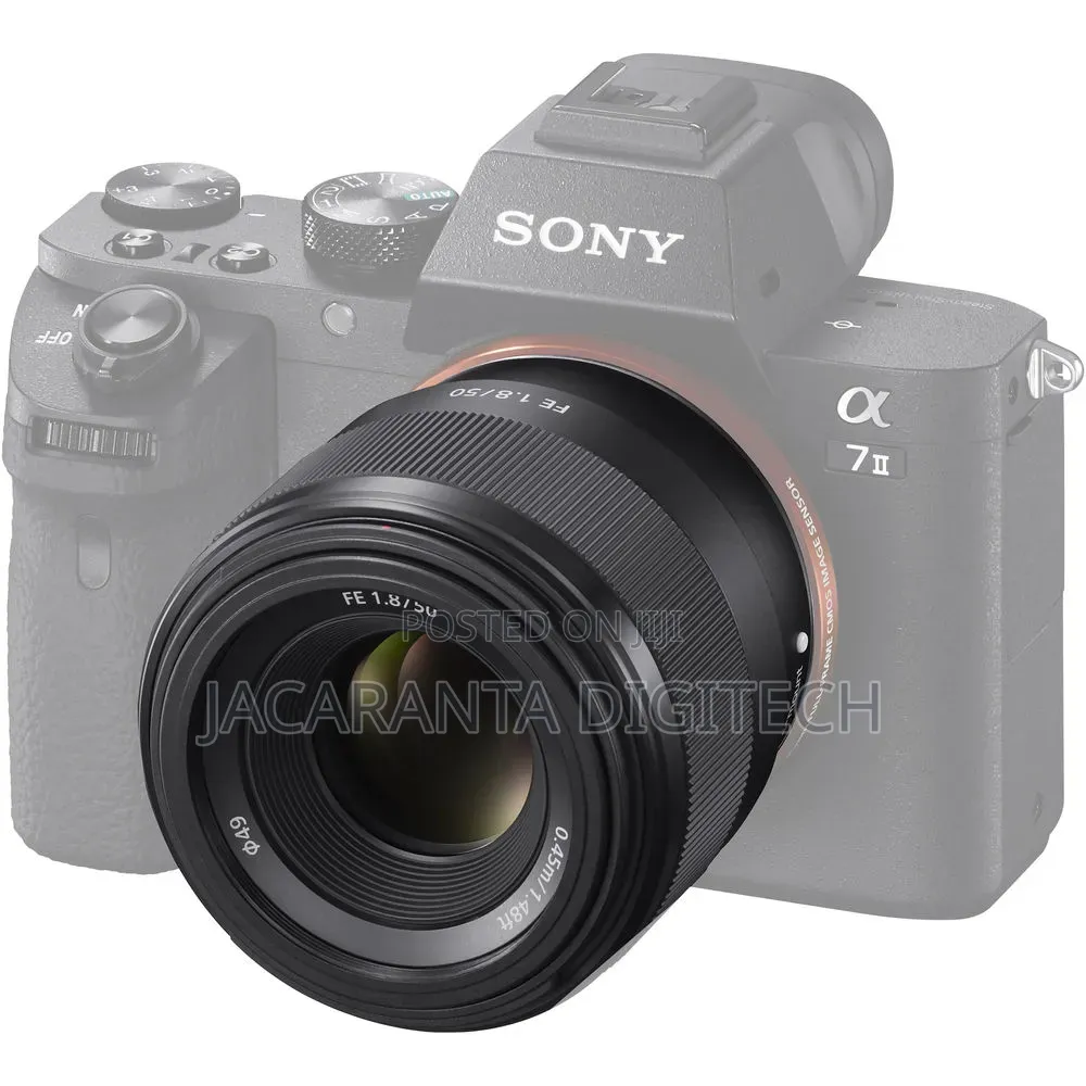 50mm Sony Lens F/1.8 Lens