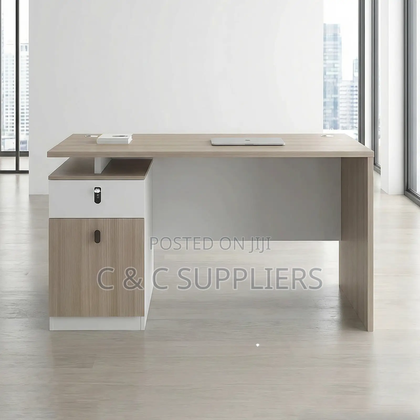 Office Tables; Office Desk With Ample Storage - 120cm