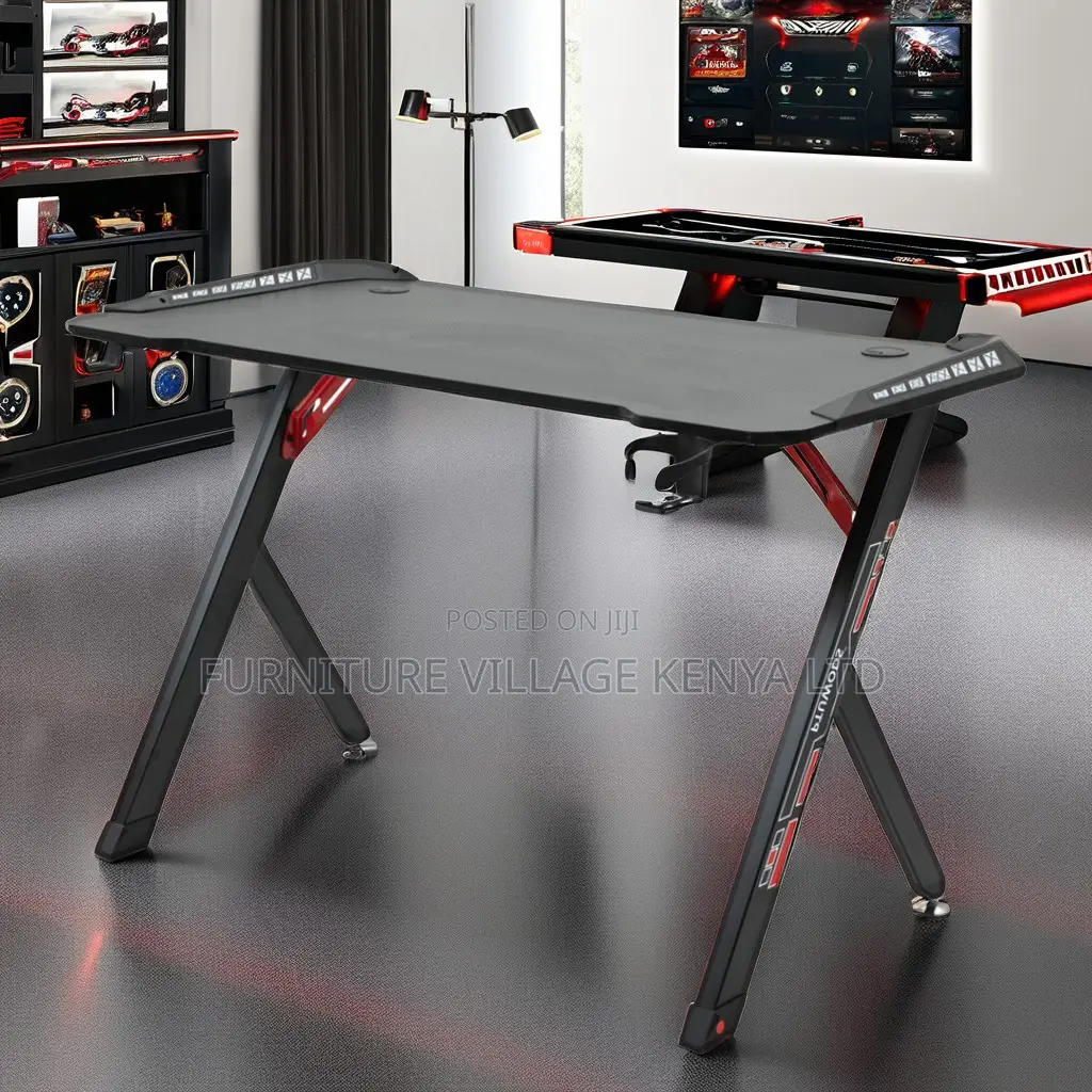 1.2m Black Generic Imported Gaming Desk