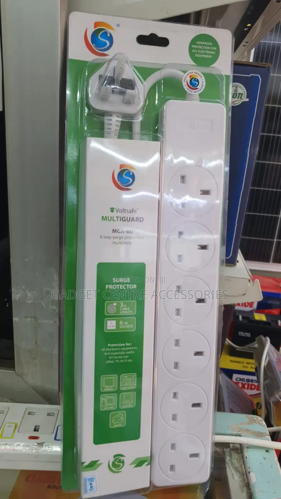 Voltsafe Multiguard Mg-6u 6 Way Extension