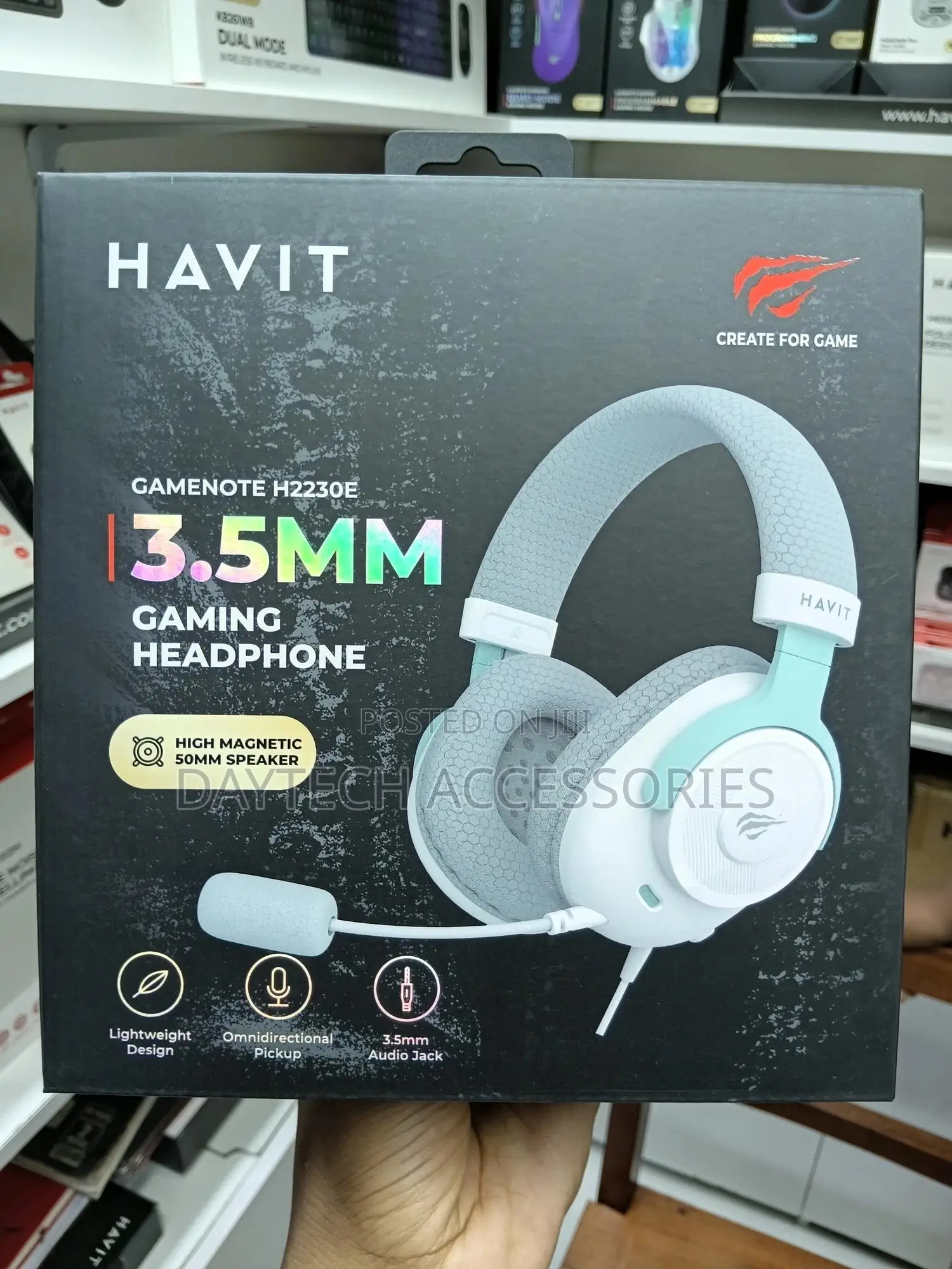 Havit Gamenote H2230e Wired Gaming Headset Powerful Stereo Sound