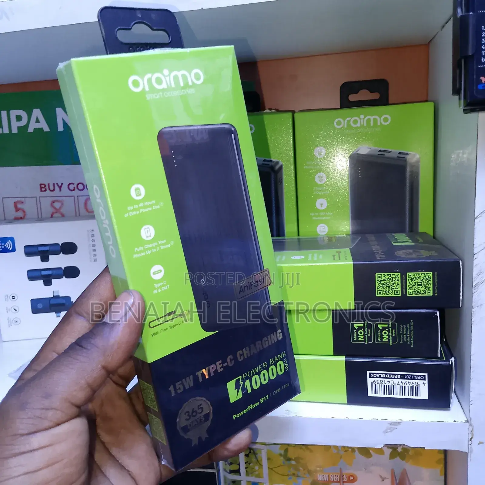 Oraimo 10000mah Power Bank.Reliable Portable and Efficient