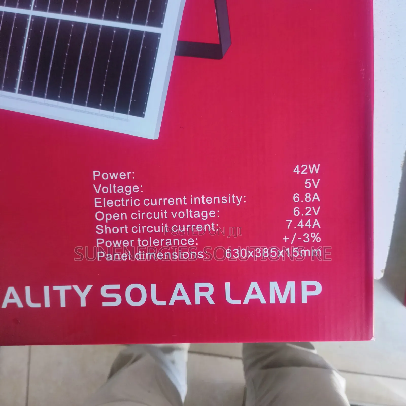 300w Itel Solar Floodlight