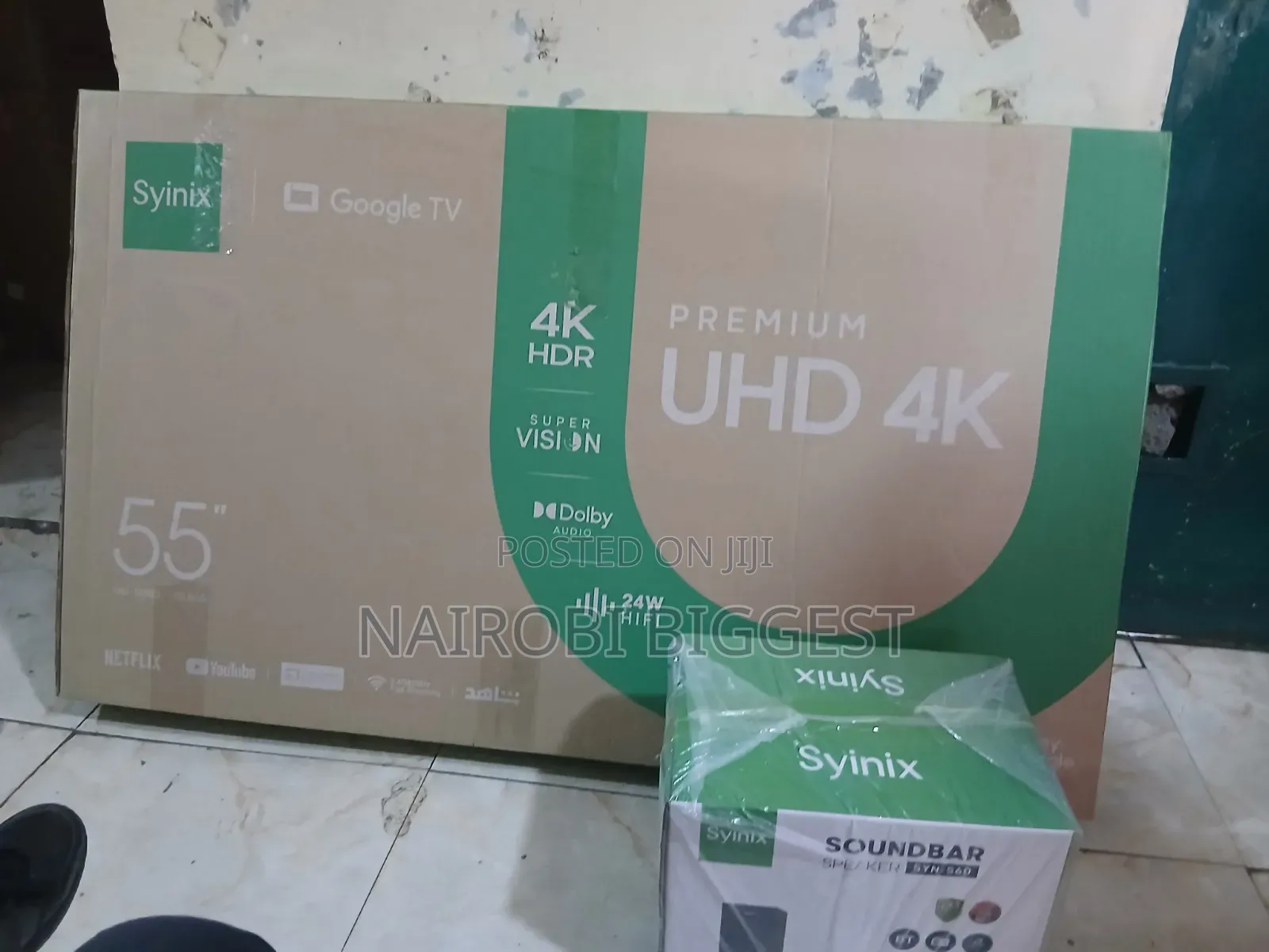 Syinix 55" Uhd Smart Premium Television