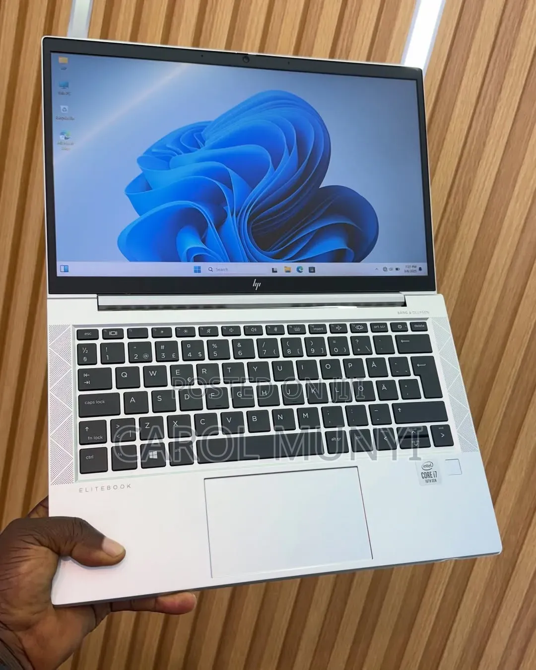 Laptop HP EliteBook 840 G7 16GB Intel Core i7 SSD 256GB