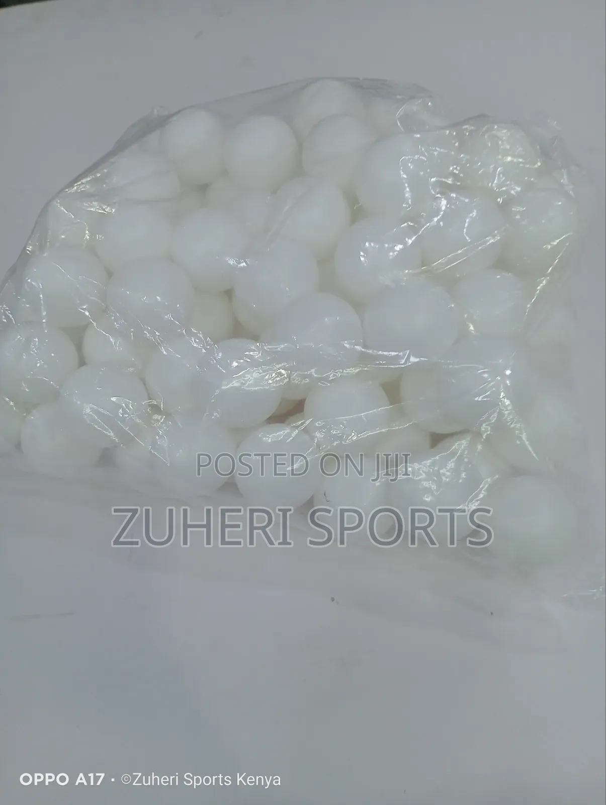 White Table Tennis Balls