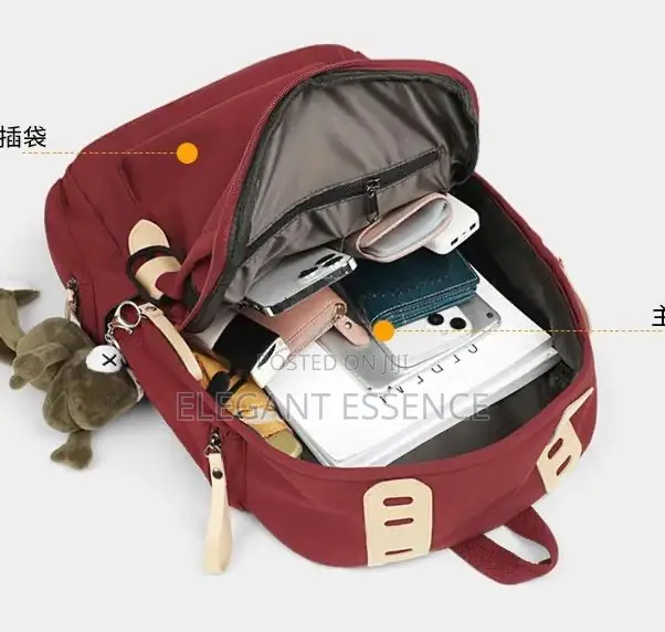 Vava Fashion Back Pack With Two Way Zipper