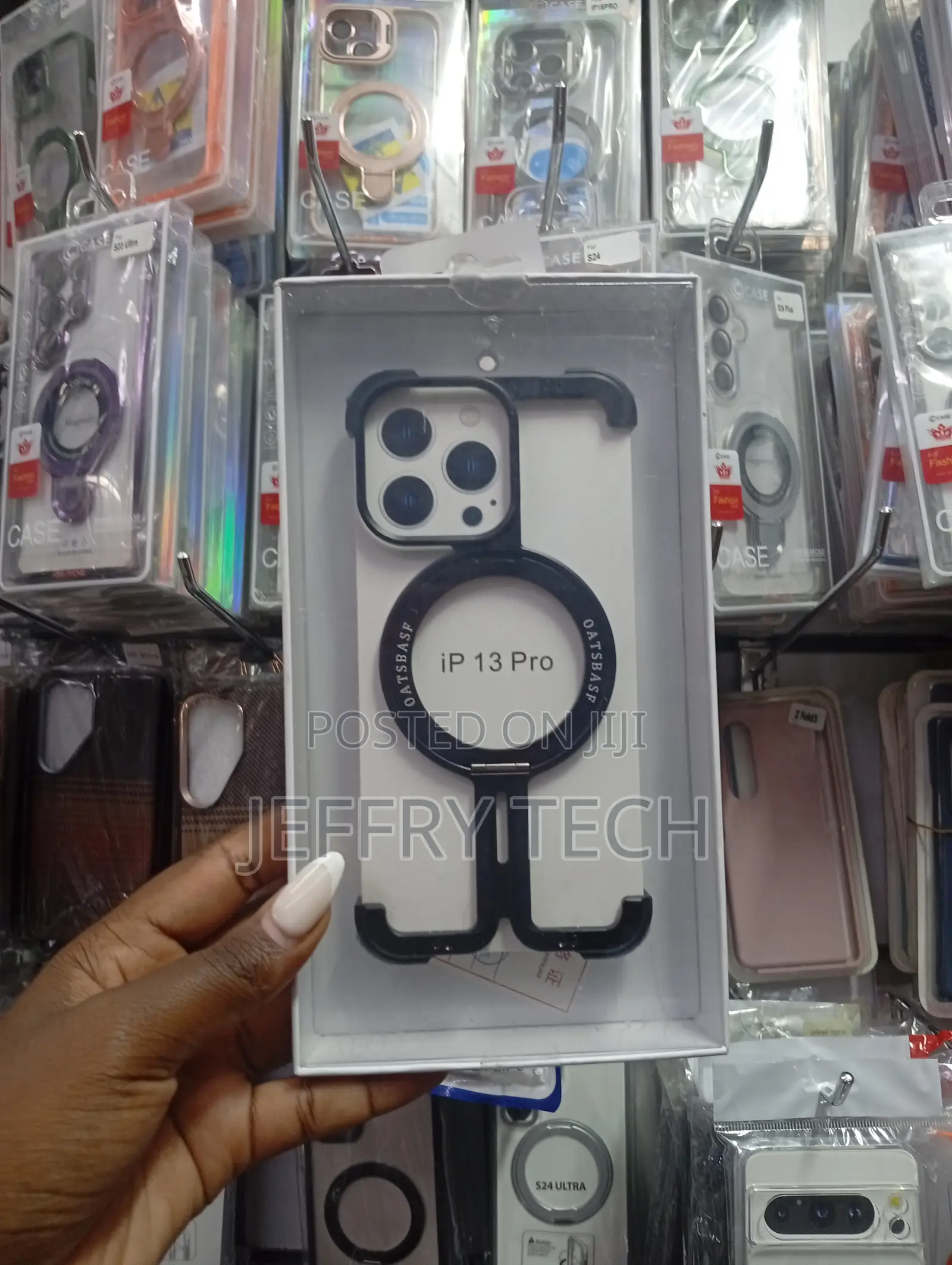 Brand Frameless Metal Bumper Case Designed for the iPhone 13 Pro