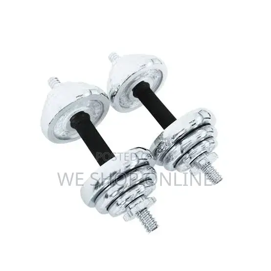 20kg Chrome Adjustable Dumbells