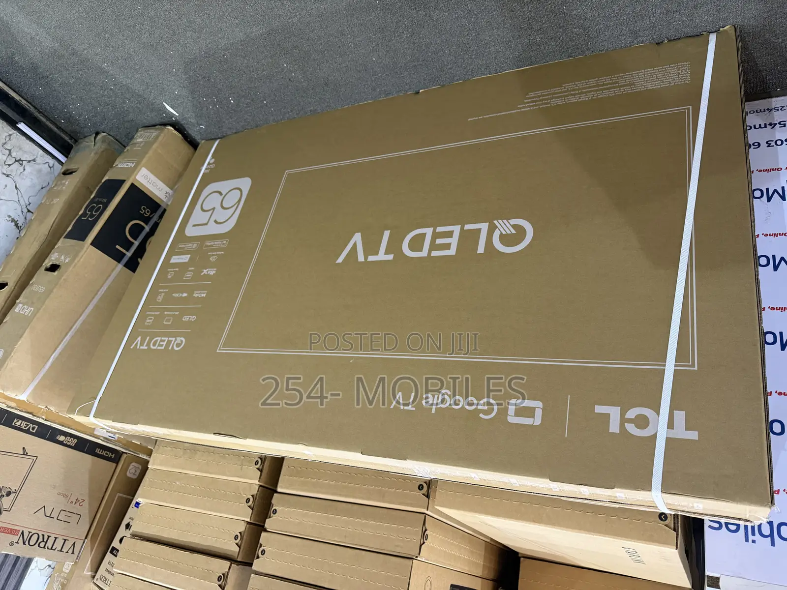 TCL 65′′ T6d Qled HDR Smart Google Tv – 65t6d (New 2026 Model)