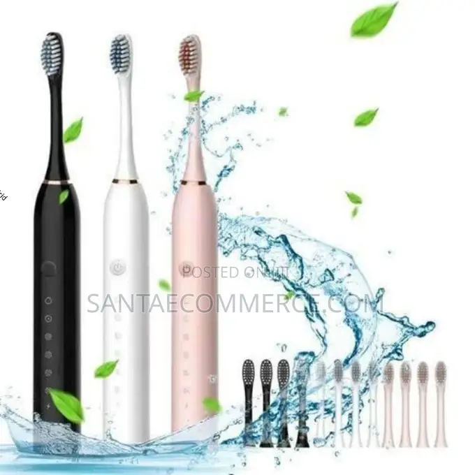 Smart Sonic Electric Toothbrush Set