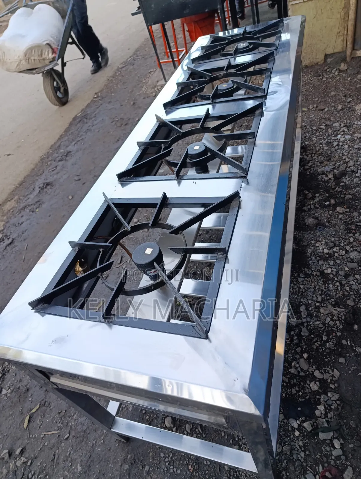 Stainless Three Burner Gas Jikos/78